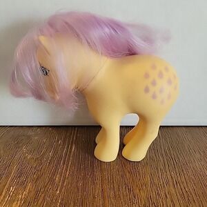 Vintage My Little Pony‎ G1 Lemon Drop 1982 Show Stable Yellow MLP (No Tail)